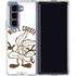 Looney Tunes Wile E Coyote Big Head Galaxy Z Fold5 5G Clear Case